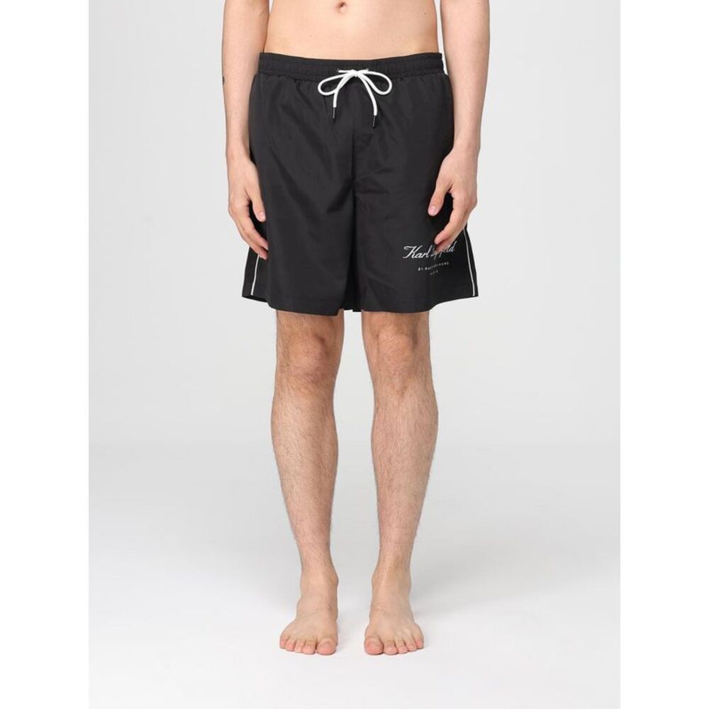 Karl Lagerfeld Logo Swimsuit